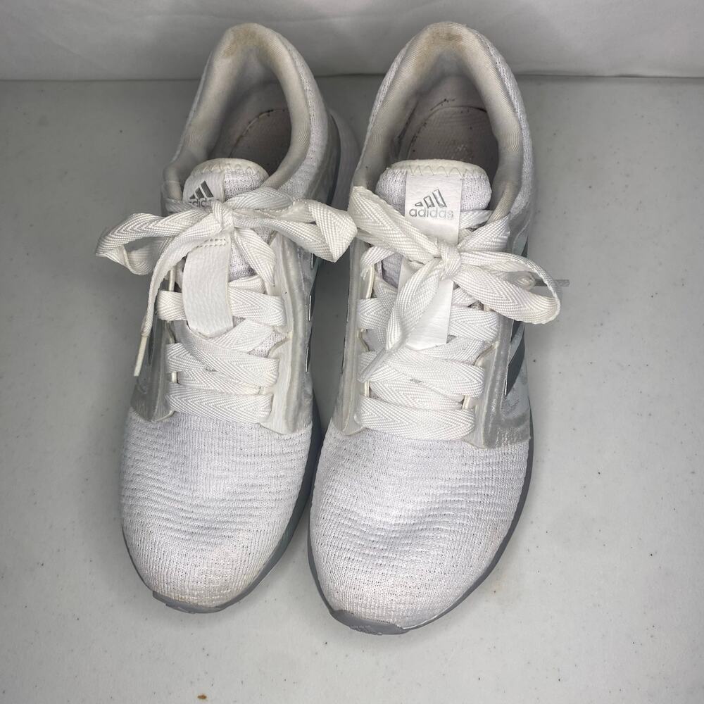 Adidas Edge Lux‎ 4 White Cheetah Sneakers Athletic Walking Shoes Size 7 - Picture 2 of 16